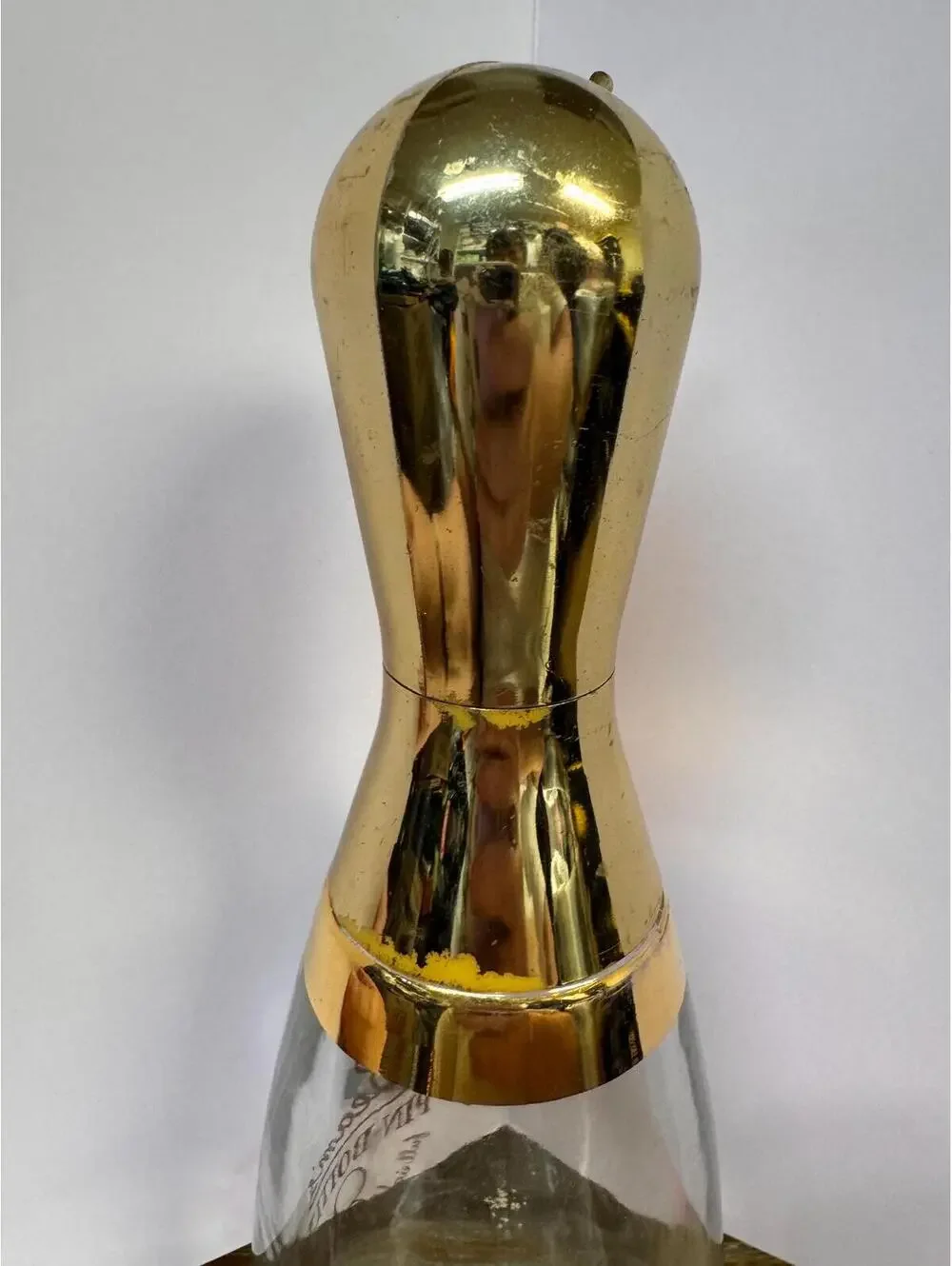 1950’s Glass Jim Beam Bowling Pin Decanter